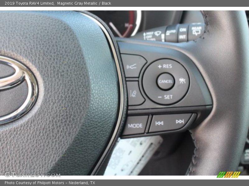 Magnetic Gray Metallic / Black 2019 Toyota RAV4 Limited