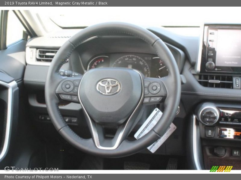 Magnetic Gray Metallic / Black 2019 Toyota RAV4 Limited