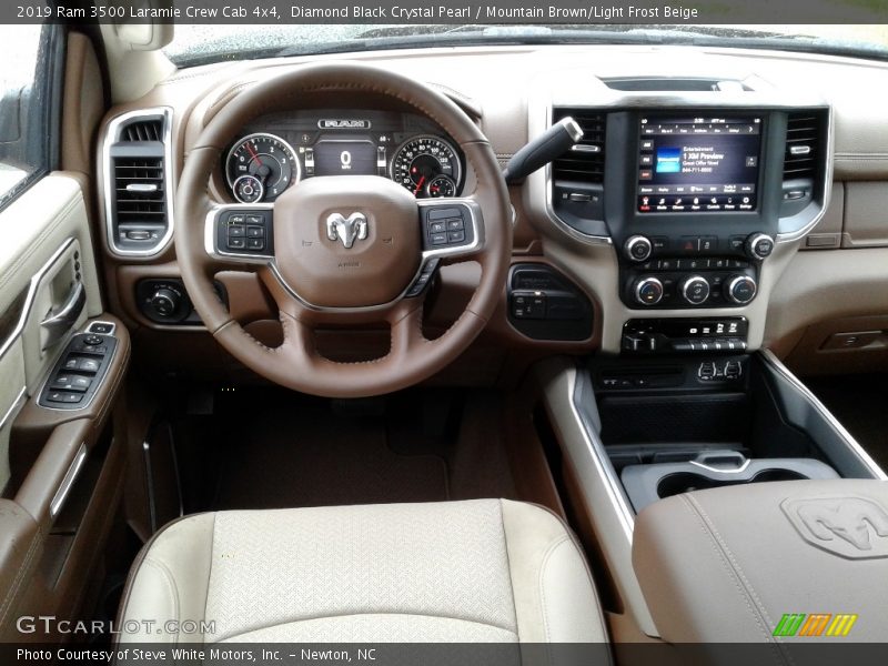 Dashboard of 2019 3500 Laramie Crew Cab 4x4