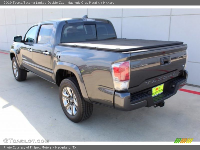 Magnetic Gray Metallic / Hickory 2019 Toyota Tacoma Limited Double Cab