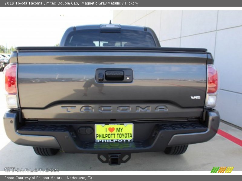 Magnetic Gray Metallic / Hickory 2019 Toyota Tacoma Limited Double Cab