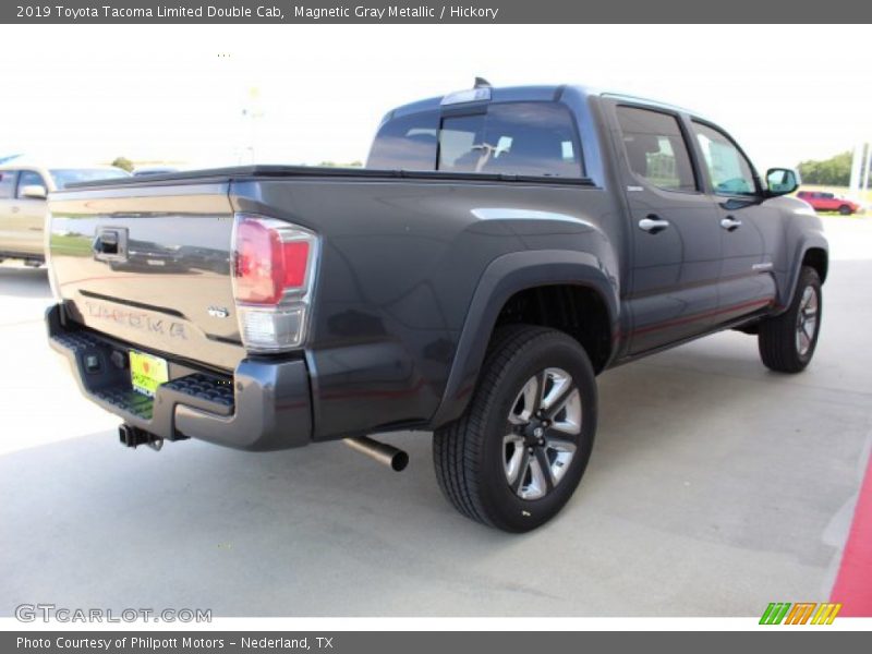 Magnetic Gray Metallic / Hickory 2019 Toyota Tacoma Limited Double Cab