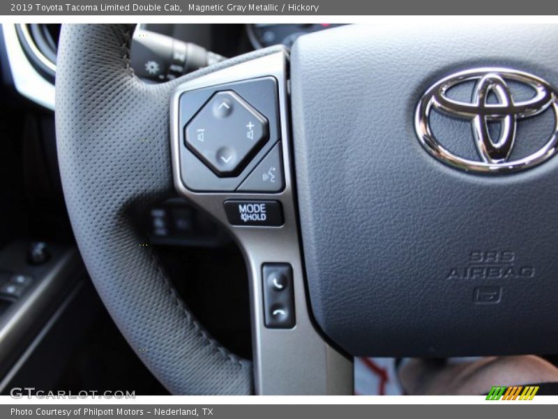Magnetic Gray Metallic / Hickory 2019 Toyota Tacoma Limited Double Cab