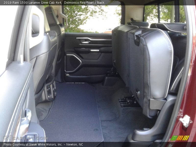 Rear Seat of 2019 1500 Laramie Crew Cab 4x4