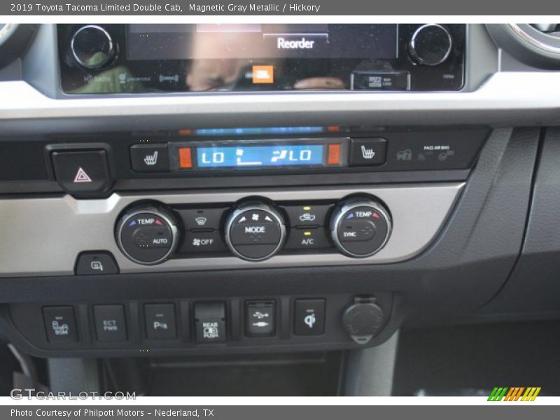 Magnetic Gray Metallic / Hickory 2019 Toyota Tacoma Limited Double Cab