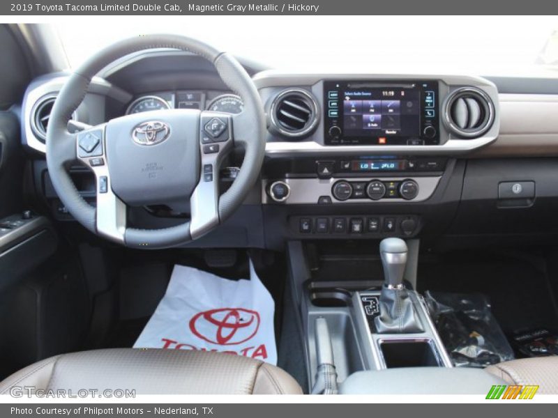 Magnetic Gray Metallic / Hickory 2019 Toyota Tacoma Limited Double Cab