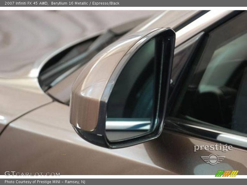 Beryllium 16 Metallic / Espresso/Black 2007 Infiniti FX 45 AWD