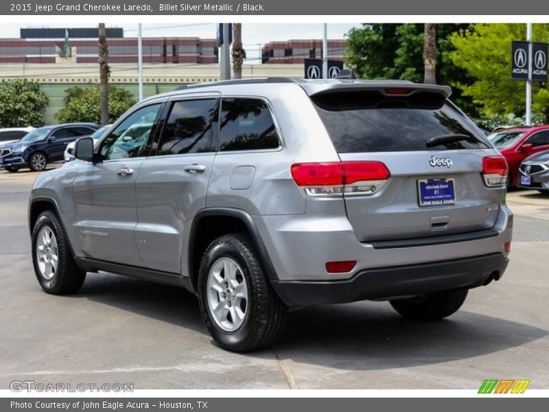 Billet Silver Metallic / Black 2015 Jeep Grand Cherokee Laredo