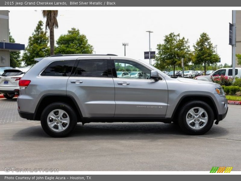 Billet Silver Metallic / Black 2015 Jeep Grand Cherokee Laredo