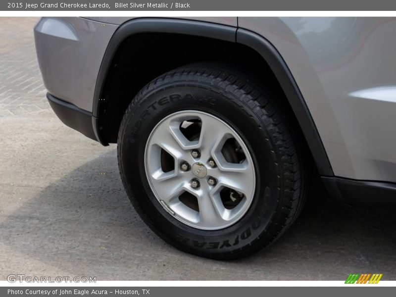 Billet Silver Metallic / Black 2015 Jeep Grand Cherokee Laredo