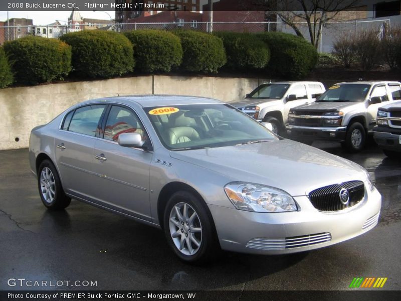 Platinum Metallic / Titanium 2008 Buick Lucerne CXL