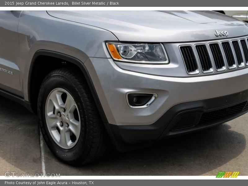 Billet Silver Metallic / Black 2015 Jeep Grand Cherokee Laredo