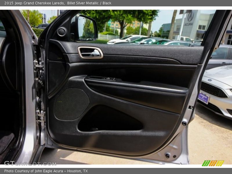 Billet Silver Metallic / Black 2015 Jeep Grand Cherokee Laredo