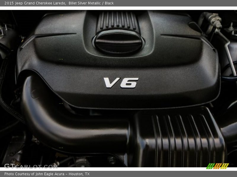 Billet Silver Metallic / Black 2015 Jeep Grand Cherokee Laredo