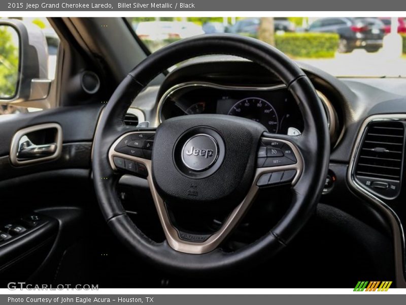 Billet Silver Metallic / Black 2015 Jeep Grand Cherokee Laredo
