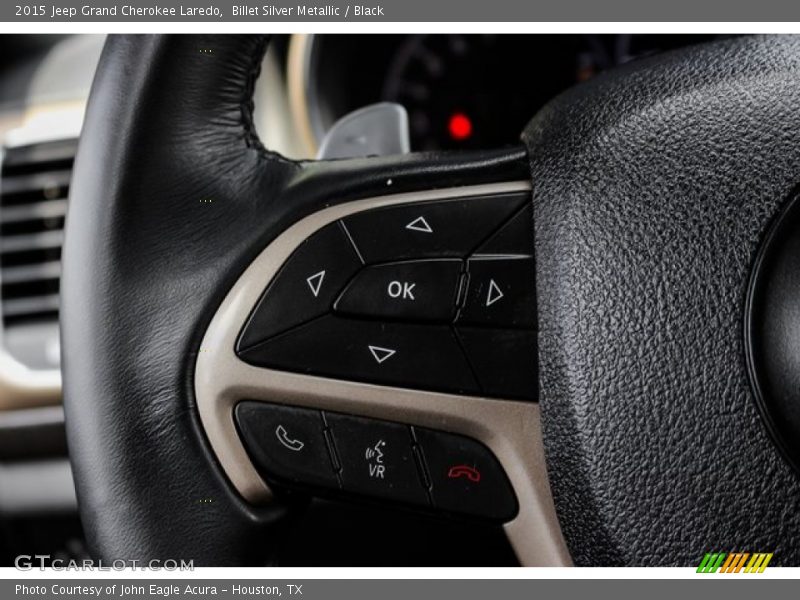 Billet Silver Metallic / Black 2015 Jeep Grand Cherokee Laredo