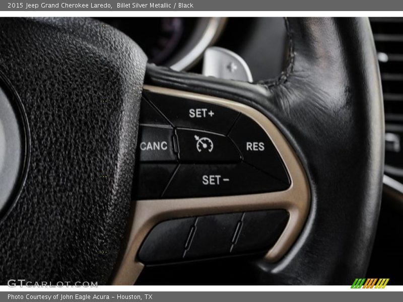 Billet Silver Metallic / Black 2015 Jeep Grand Cherokee Laredo