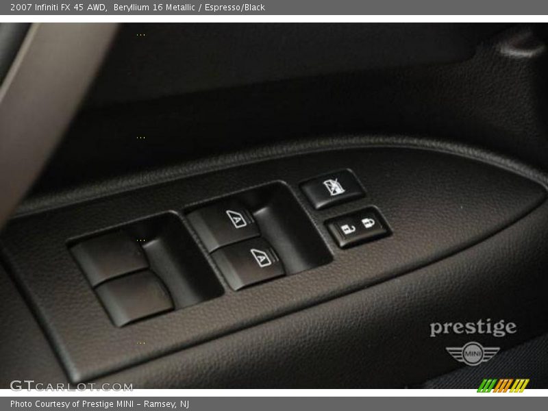Beryllium 16 Metallic / Espresso/Black 2007 Infiniti FX 45 AWD