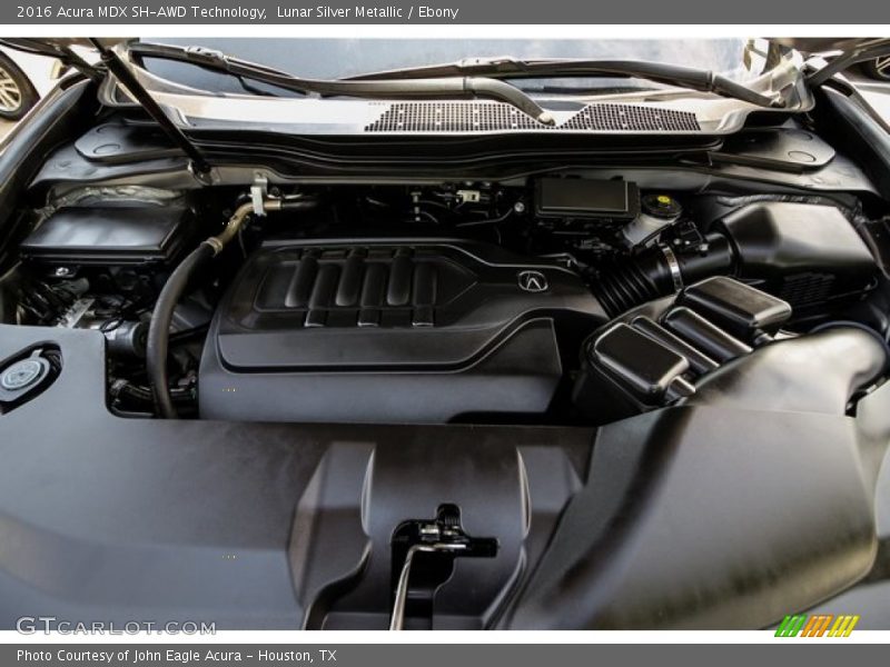 Lunar Silver Metallic / Ebony 2016 Acura MDX SH-AWD Technology