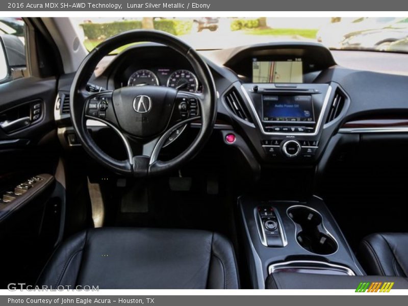 Lunar Silver Metallic / Ebony 2016 Acura MDX SH-AWD Technology