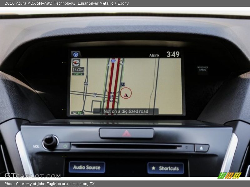 Lunar Silver Metallic / Ebony 2016 Acura MDX SH-AWD Technology