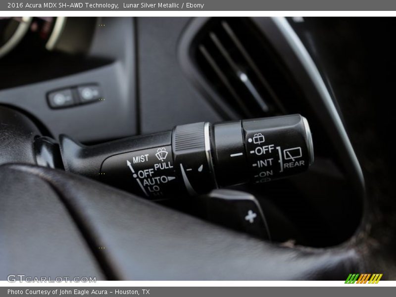 Lunar Silver Metallic / Ebony 2016 Acura MDX SH-AWD Technology