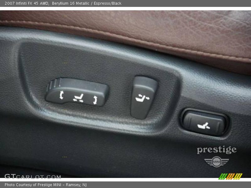 Beryllium 16 Metallic / Espresso/Black 2007 Infiniti FX 45 AWD