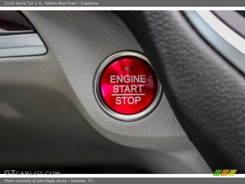 Fathom Blue Pearl / Graystone 2016 Acura TLX 2.4