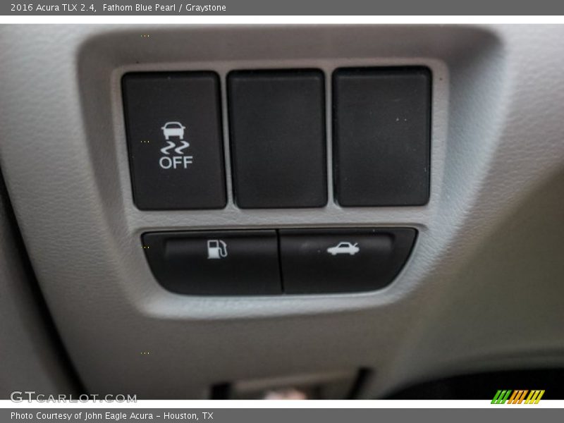 Fathom Blue Pearl / Graystone 2016 Acura TLX 2.4