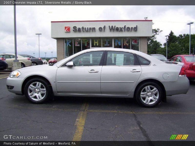 Silverstone Metallic / Ebony Black 2007 Chevrolet Impala LTZ