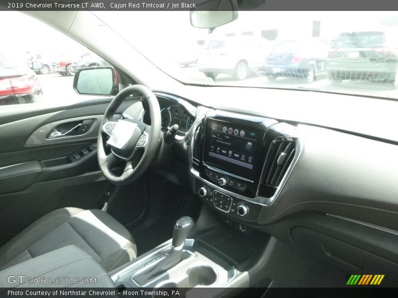 Cajun Red Tintcoat / Jet Black 2019 Chevrolet Traverse LT AWD