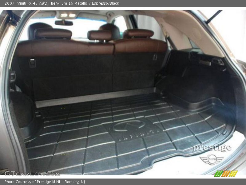 Beryllium 16 Metallic / Espresso/Black 2007 Infiniti FX 45 AWD