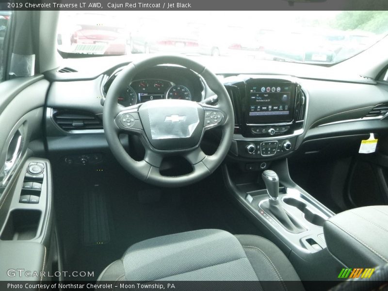 Cajun Red Tintcoat / Jet Black 2019 Chevrolet Traverse LT AWD