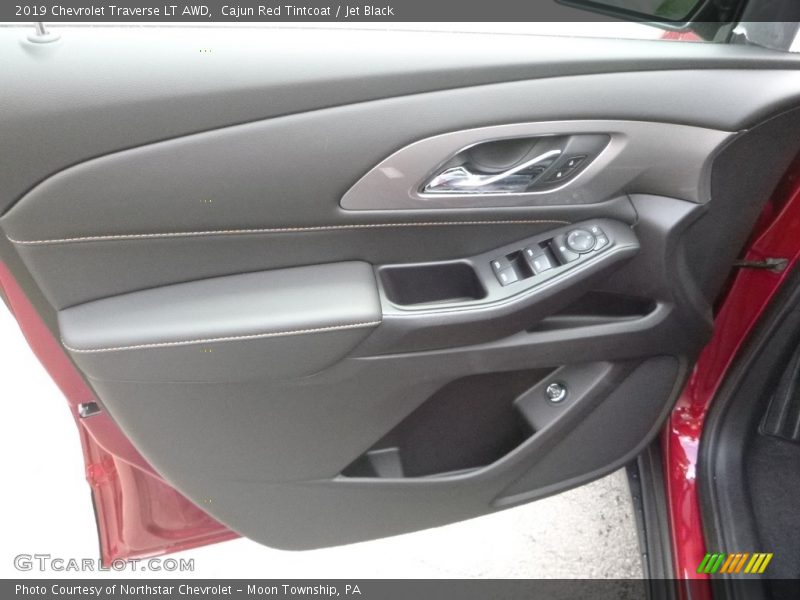 Cajun Red Tintcoat / Jet Black 2019 Chevrolet Traverse LT AWD