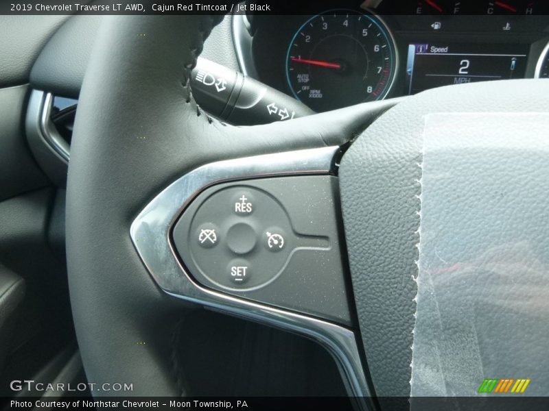 Cajun Red Tintcoat / Jet Black 2019 Chevrolet Traverse LT AWD