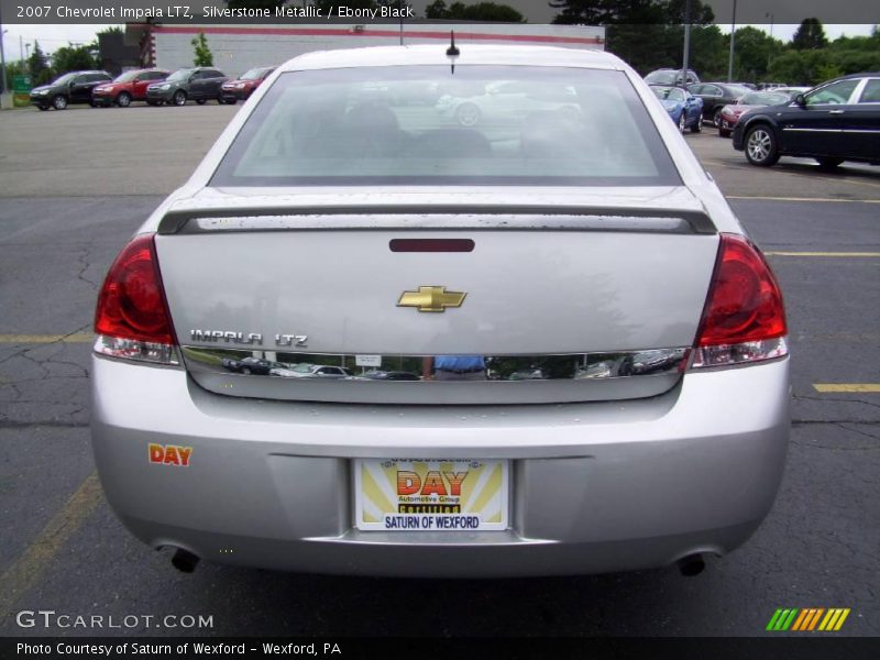 Silverstone Metallic / Ebony Black 2007 Chevrolet Impala LTZ