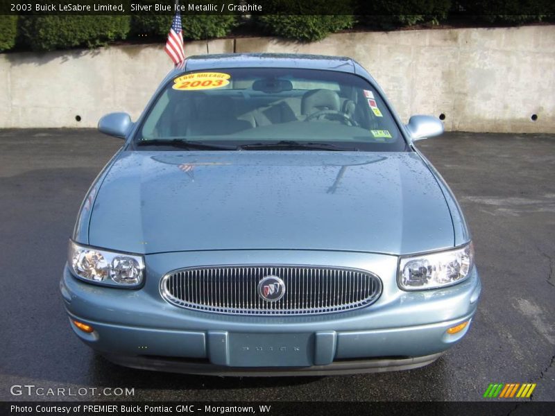 Silver Blue Ice Metallic / Graphite 2003 Buick LeSabre Limited