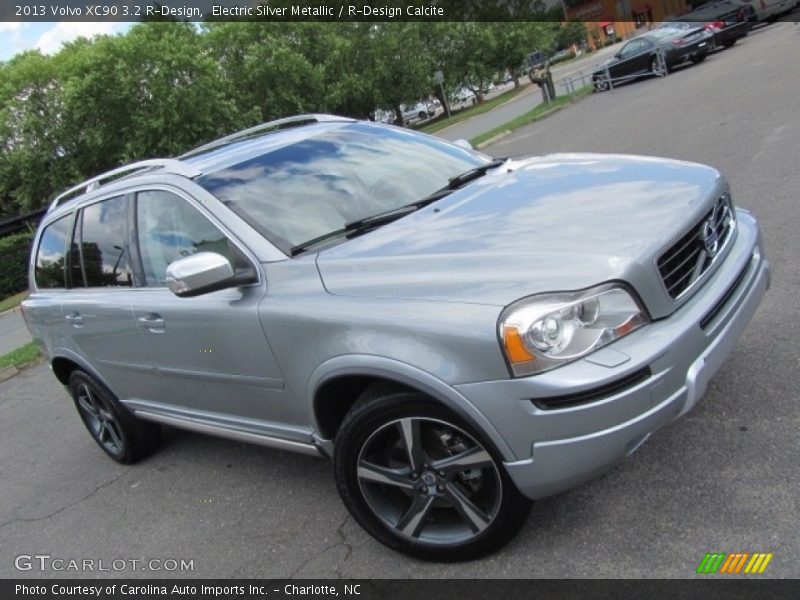 Electric Silver Metallic / R-Design Calcite 2013 Volvo XC90 3.2 R-Design