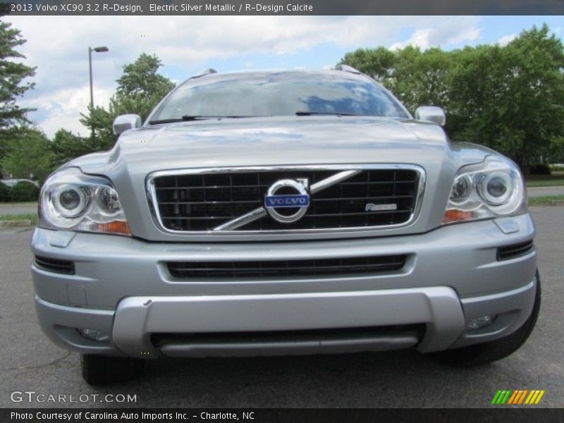 Electric Silver Metallic / R-Design Calcite 2013 Volvo XC90 3.2 R-Design