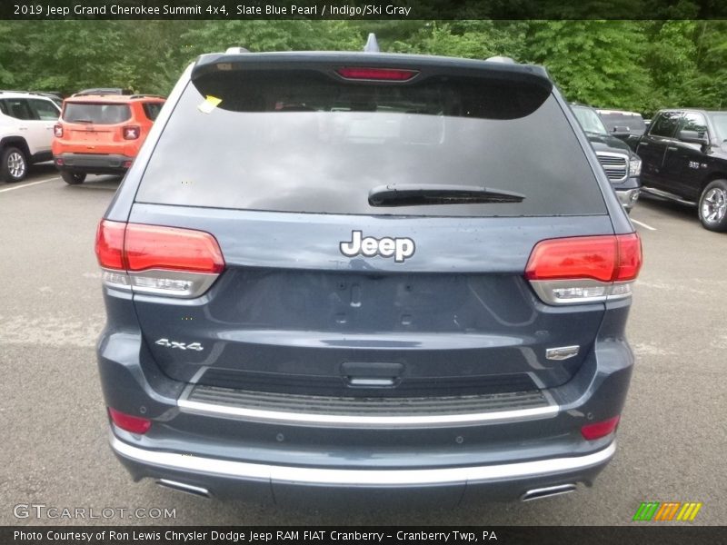 Slate Blue Pearl / Indigo/Ski Gray 2019 Jeep Grand Cherokee Summit 4x4