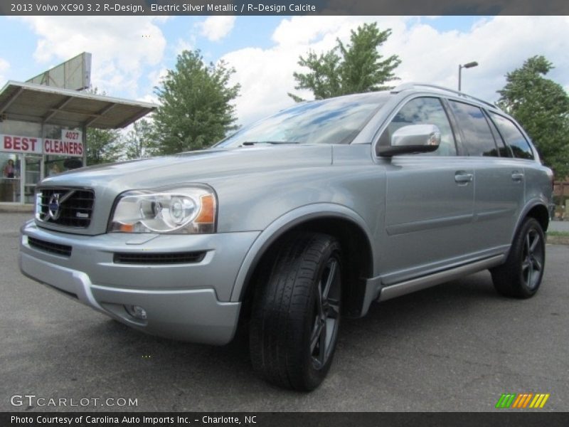 Electric Silver Metallic / R-Design Calcite 2013 Volvo XC90 3.2 R-Design