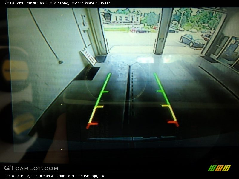 Oxford White / Pewter 2019 Ford Transit Van 250 MR Long