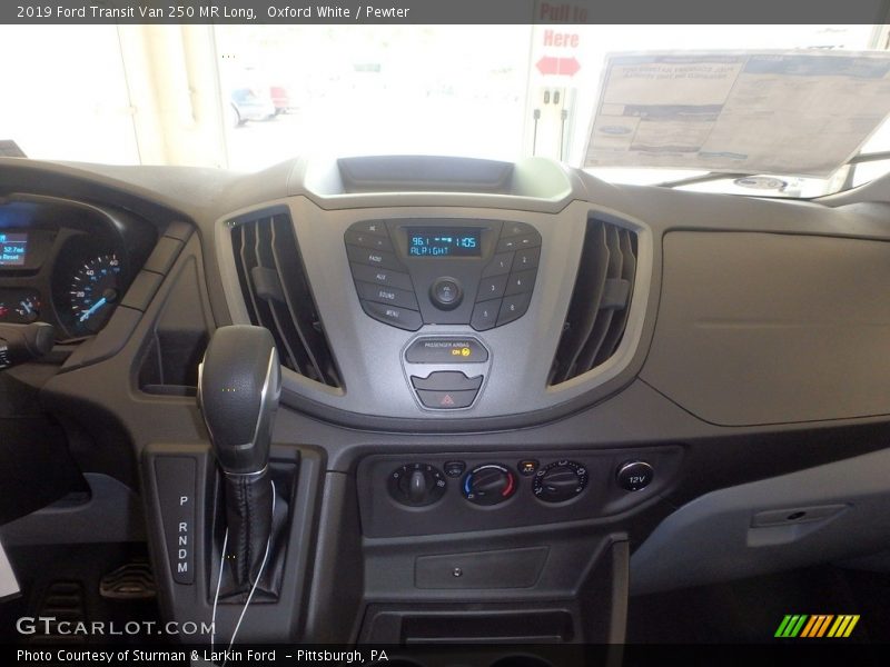 Oxford White / Pewter 2019 Ford Transit Van 250 MR Long