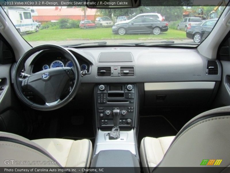 Electric Silver Metallic / R-Design Calcite 2013 Volvo XC90 3.2 R-Design