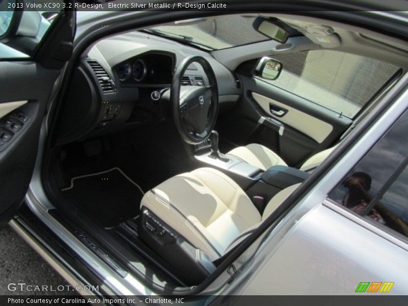 Electric Silver Metallic / R-Design Calcite 2013 Volvo XC90 3.2 R-Design