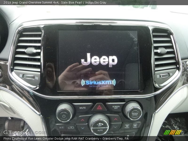 Controls of 2019 Grand Cherokee Summit 4x4