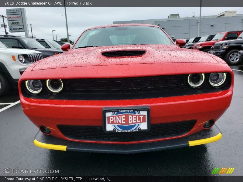 Torred / Black 2019 Dodge Challenger GT AWD