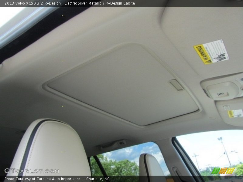 Electric Silver Metallic / R-Design Calcite 2013 Volvo XC90 3.2 R-Design