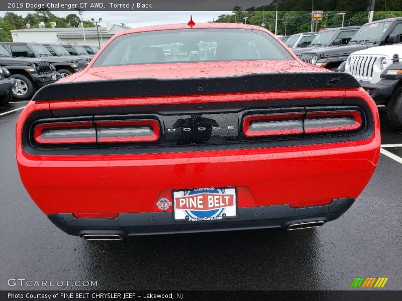 Torred / Black 2019 Dodge Challenger GT AWD