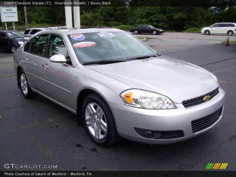 Silverstone Metallic / Ebony Black 2007 Chevrolet Impala LTZ